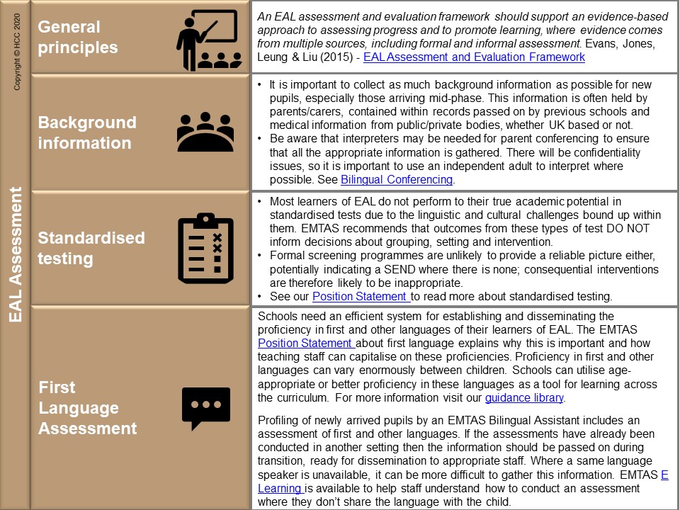 Assessment aide memoire